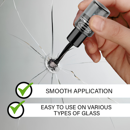 Kelymont GlassFix — Windshield Chip & Crack Repair Kit